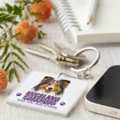 🐾 Shetland Sheepdog 🐾 Sleutelhanger (Voorkant Rechts)