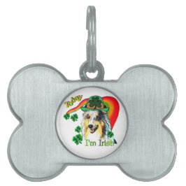 Shetland Sheepdog St Patricks Huisdieren Naamplaatje