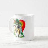 Shetland Sheepdog St Patricks Koffiemok (Voorkant links)