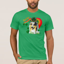Shetland Sheepdog St Patricks T-shirt