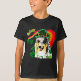 Shetland Sheepdog St Patricks T-shirt
