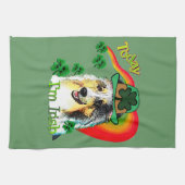Shetland Sheepdog St Patricks Theedoek (Horizontaal)