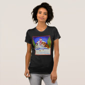 Shetland Sheepdog Tee Shirt (Voorkant volledig)