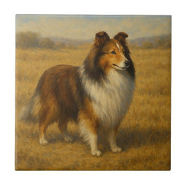 Shetland Sheepdog Tegeltje