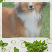 Shetland Sheepdog Theedoek (Gevouwen)