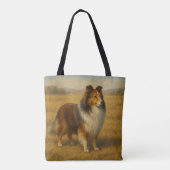 Shetland Sheepdog Tote Bag (Achterkant)
