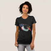 Shetland Sheepdog (tri) Vlag T-shirt (Voorkant volledig)