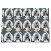 Shetland Sheepdog Trio Kerstmis Groot Cadeauzakje (Voorkant)