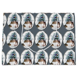 Shetland Sheepdog Trio Kerstmis Groot Cadeauzakje