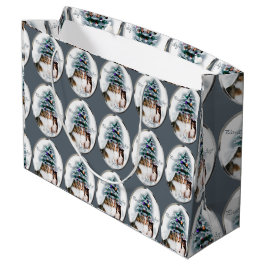 Shetland Sheepdog Trio Kerstmis Groot Cadeauzakje