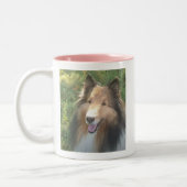 Shetland Sheepdog Two-Tone COFFEE MOK (Links)