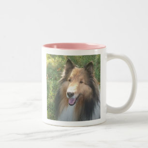 Shetland Sheepdog Two-Tone COFFEE MOK