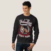 Shetland Sheepdog Valentijnsdag Sheltie Shetland Trui (Voorkant volledig)