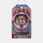 Shetland Sheepdog Valentine's Day  Cadeaulabel (Achterkant)