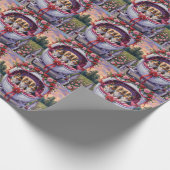 Shetland Sheepdog Valentine's Day  Cadeaupapier (Hoek)