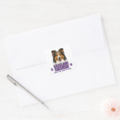 🐾 Shetland Sheepdog 🐾 Vierkante Sticker (Envelop)