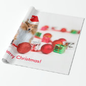 Shetland Sheepdog Vrolijk kerstpapier Cadeaupapier (Uitgerold)