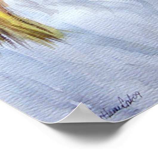 Shetland Sheepdog Wall Print (Hoek)