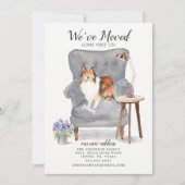 Shetland Sheepdog We hebben een bewegende aankondi Aankondiging (Voorkant)