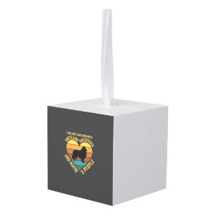 Shetland Sheepdogs Retro Hart Hondenliefhebber Decoratie