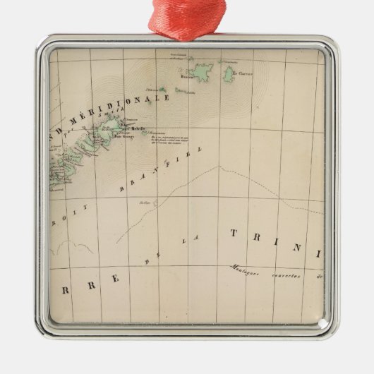 Shetlandeilanden 43 metalen ornament (Voorkant)