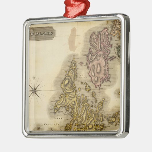 Shetlandeilanden Metalen Ornament (Links)