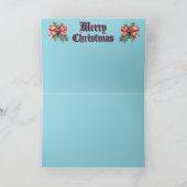 Shetlandpony Rendier Feestdagen Kaart (Binnen)