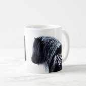 Shetlandpony's in de Mok van de winter (Voorkant rechts)