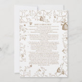 Sheva Brachot Kaart (Voorkant)