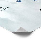 Shevitti met Psalm 67 Poster, alle vormen, verbete Poster (Hoek)