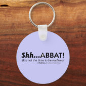 Shh...abbat! Sleutelhanger (Voorkant)