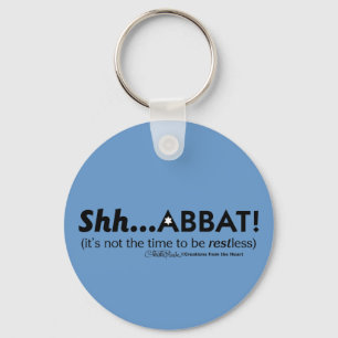 Shh...abbat! Sleutelhanger