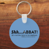 Shh...abbat! Sleutelhanger (Voorkant)