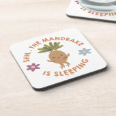 Shh.. De Mandrake slaapt Bier Onderzetter (Linkerzijde)