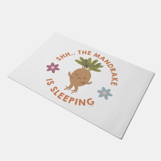 Shh.. De Mandrake slaapt Deurmat (Schuin)