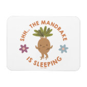 Shh.. De Mandrake slaapt Magneet (Horizontaal)