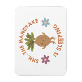 Shh.. De Mandrake slaapt Magneet (Verticaal)