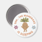 Shh.. De Mandrake slaapt Magneet (Voorkant / Achterkant)