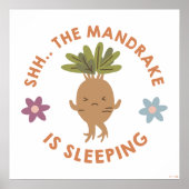 Shh.. De Mandrake slaapt Poster (Voorkant)