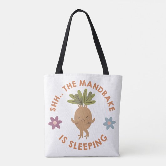 Shh.. De Mandrake slaapt Tote Bag (Achterkant)