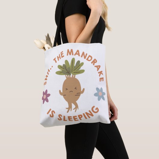 Shh.. De Mandrake slaapt Tote Bag (Dichtbij)