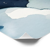 Shh... Dromen in Voortgang Slapen Beer Perfect Poster (Hoek)