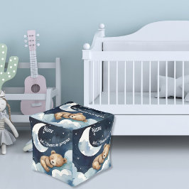 Shh... Dromen in Voortgang Slapen Beer Poef