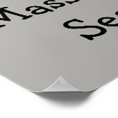 Shh emoji poster (Hoek)