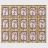 Shh! Het is Victoriaans Kerstmis voor de kerstman Cadeaupapier (Vlak)