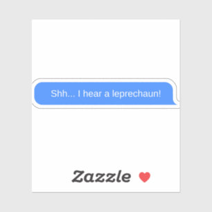 Shh... Ik hoor een kabouter! Sticker