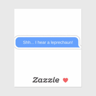 Shh... Ik hoor een kabouter! Sticker