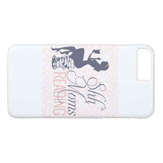 Shh Moms Reading Case-Mate iPhone Case (Achterkant (Horizontaal))