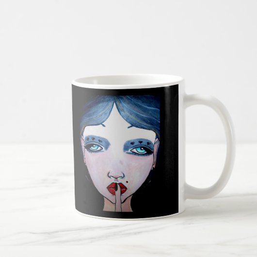 Shh... mugg koffiemok (Rechts)