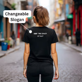 Shh! Niet vandaag - hou de gekken op afstand - T-shirt